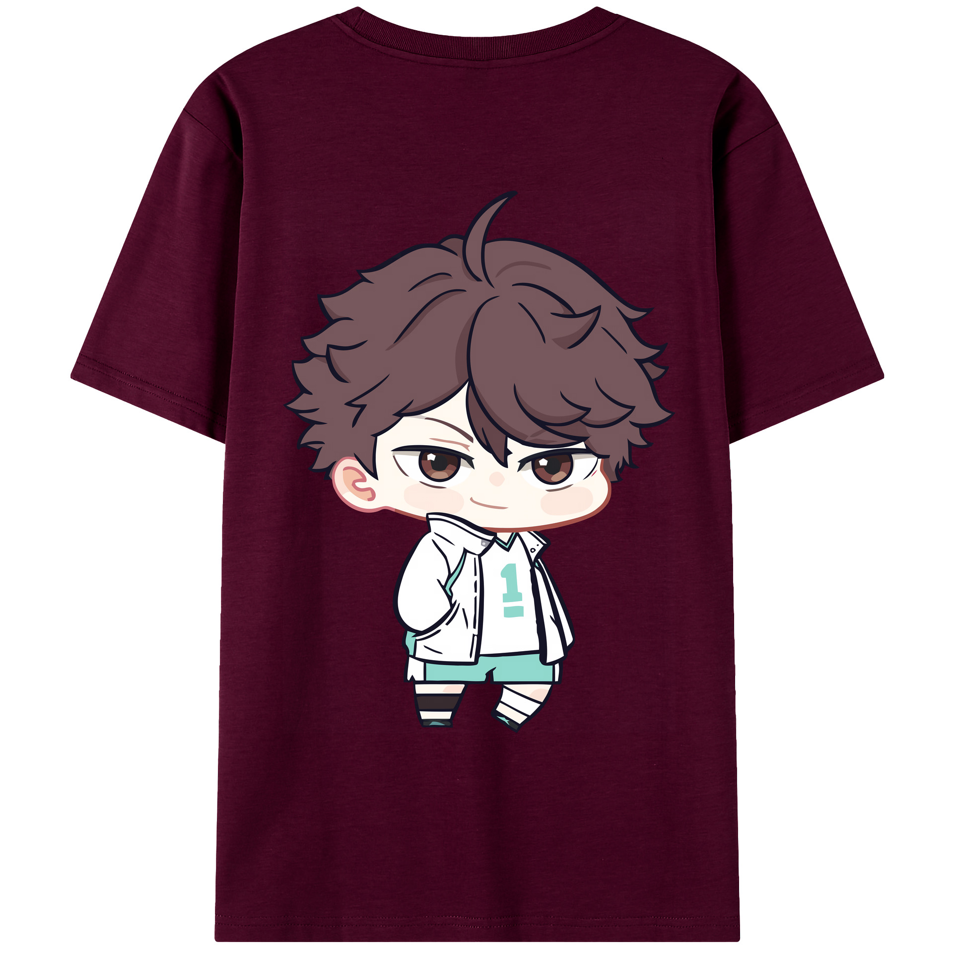 （画像用） ハイキュー!! Haikyu!! レディース半袖Tシャツ(バックプリント)